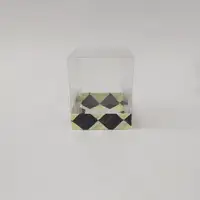 10x10x12 Dama Altı Kartonlu Asetat Kutu - Görsel 1