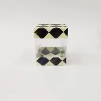 10x10x12 Dama Alt Üst Kartonlu Asetat Kutu - Görsel 1