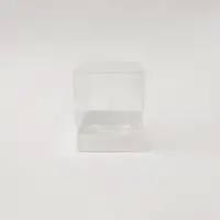 10x10x12 Beyaz Altı Kartonlu Asetat Kutu - Görsel 1