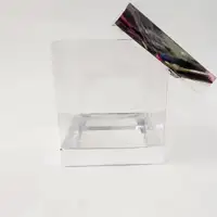 15x15x17 Gümüş Alt Üst Kartonlu Asetat Kutu - Görsel 1