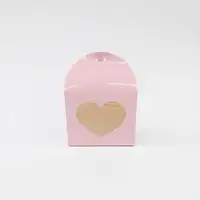 10x5x9 Pembe Kalpli Kutu - Görsel 1