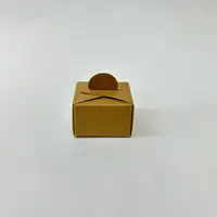 5x4.5x3.5 Kraft Tekli Lokum Kutusu - Görsel 1