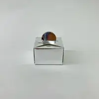 5x4.5x3.5 Gümüş Tekli Lokum Kutusu - Görsel 1