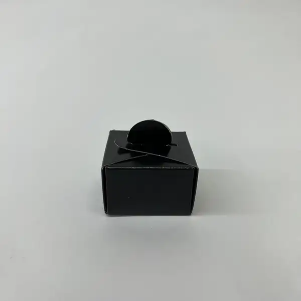 5x4.5x3.5 Siyah Tekli Lokum Kutusu