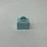 5x4.5x3.5 Mavi Tekli Lokum Kutusu - Görsel 1