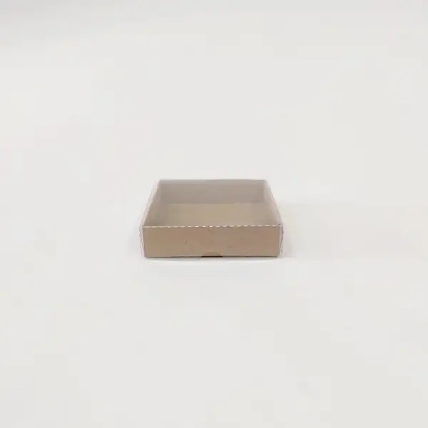 8x8x2 Kraft Altı Kartonlu Asetat Kutu