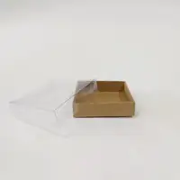 8x8x2 Kraft Altı Kartonlu Asetat Kutu - Görsel 2