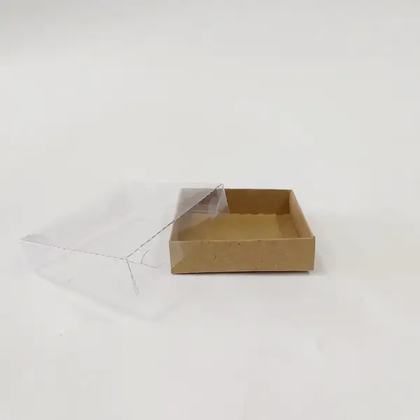 8x8x2 Kraft Altı Kartonlu Asetat Kutu