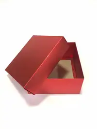 26x26x9 Komple Kırmızı Kutu - Görsel 1