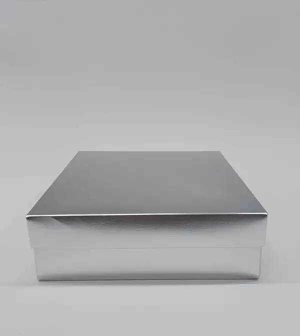 26x26x9 Komple Gümüş Kutu