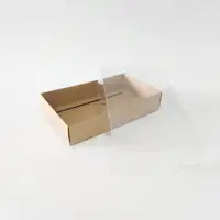 15x9x3 Kraft Altı Kartonlu Asetat Kutu - Görsel 3