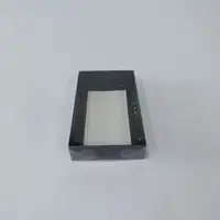 15x9x3 Siyah Altı Kartonlu Asetat Kutu - Görsel 1