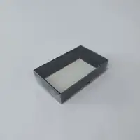 15x9x3 Siyah Altı Kartonlu Asetat Kutu - Görsel 2