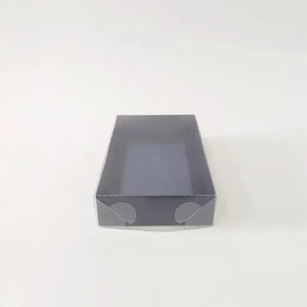 15x9x3 Lacivert Altı Kartonlu Asetat Kutu