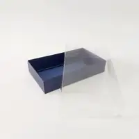 15x9x3 Lacivert Altı Kartonlu Asetat Kutu - Görsel 3