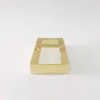 15x9x3 Altın Altı Kartonlu Asetat Kutu - Görsel 1