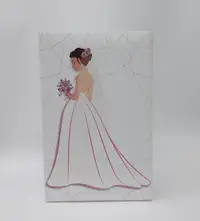 40x26x8 Beyaz Gelin Figürlü Komple Kutu - Görsel 1