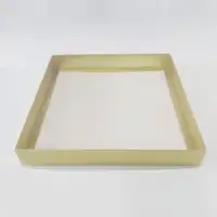 35x35x5 Altın Altı Kartonlu Asetat Kutu - Görsel 1