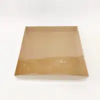 35x35x5 Kraft Altı Kartonlu Asetat Kutu - Görsel 2