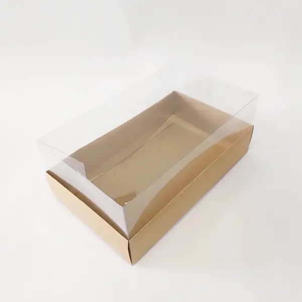 25x15x10 Kraft Altı Kartonlu Asetat Kutu