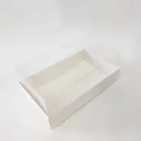25x15x10 Beyaz Altı Kartonlu Asetat Kutu - Görsel 2