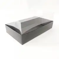 25x15x10 Siyah Altı Kartonlu Asetat Kutu - Görsel 1