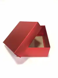 20x20x10 Komple Kırmızı Kutu - Görsel 1