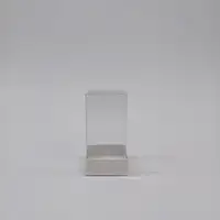 5.5x5.5x11 Beyaz Altı Kartonlu Asetat Kutu - Görsel 1