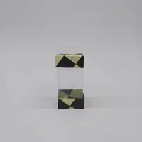 5.5x5.5x11  Dama Alt Üst Kartonlu Asetat Kutu - Görsel 1