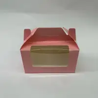16x9x9 Pembe Pencereli Kutu - Görsel 1