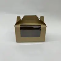16x9x9 Kraft Pencereli Kutu - Görsel 1
