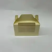 16x9x9 Krem Pencereli Kutu - Görsel 1