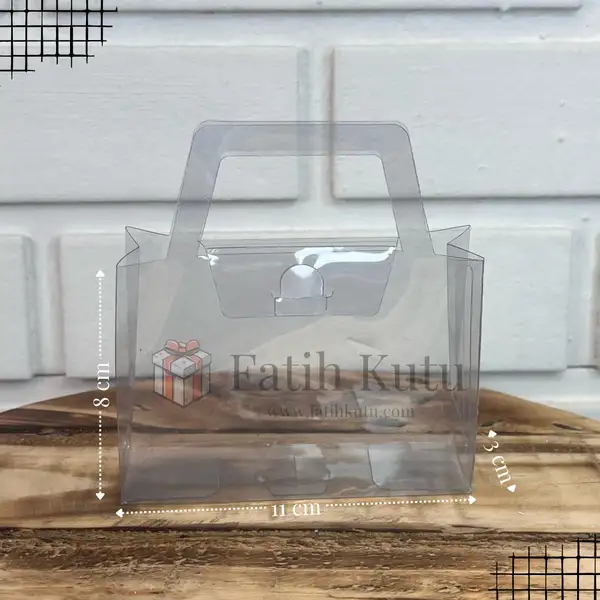 11x8x3 Mini Asetat Çanta [10 Adet]