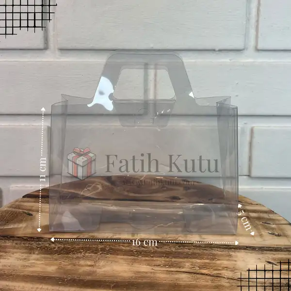 16x11x5 Asetat Çanta [10 Adet]